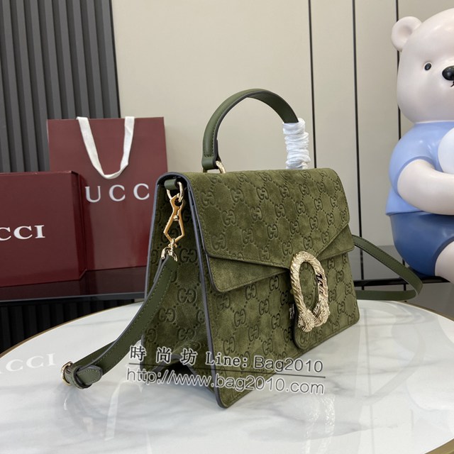 Gucci專櫃古馳經典Dionysus系列小號手提包女士肩背包 jh2351型號：813399